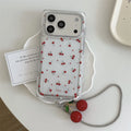 Cherry Drop Charm iPhone Case
