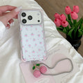 Cherry Drop Charm iPhone Case