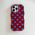 Heart Wave Edge Phone Case