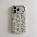 Winter Fluff Patterned Furry iPhone Case