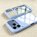 Geometric Magnetic Clear iPhone Case