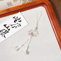 Jade Lotus Beaded Phone Charm
