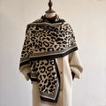 Untamed Leopard Scarf