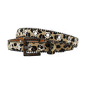Dalaria Leopard Rhinestone Belt