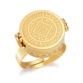 Secret Lipstick Ring