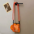 Mesh Utility Crossbody Bag