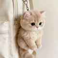 Fluffy Kitten Bag Charm