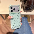 Matte Polka Dot Cat-Ear Case