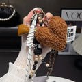 Lark & Loom Love‑Loop Beaded Lanyard