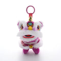 Lion Dance Plush Keychain