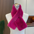 Mistral Plush Cross Scarf