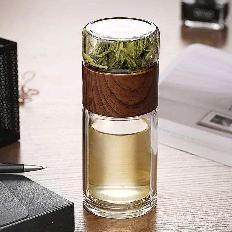 OakFlow Double Glass Infuser Bottle – Monte Browne