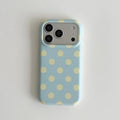 Veloura Dot Matte Polka iPhone Case