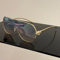 Monoblock Pilot Sunglasses