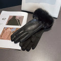 Margot Fur-Trim Gloves
