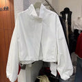 Rook Cropped Stand‑Collar Jacket