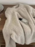 Miette Cloud Soft O Neck Sweater