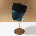 Contour-Crown Wool Beret