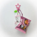Fire Noodle Charm Keychain
