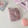 Leopard Plush Coin Purse