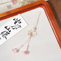 Jade Lotus Beaded Phone Charm
