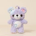 Button Bear Plush Keychain