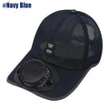Solar Fan Baseball Cap