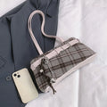 Plaid Shoulder Bag