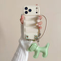 Puffer Dog Lanyard Phone Case