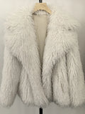 Vesperelle Boreal Plush Faux‑Fur Coat