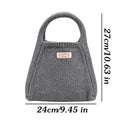 Cozy Knit Mini Tote