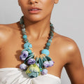 Bloom Cluster Bead Necklace