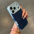 Indigo Rail Denim Case