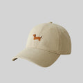 Dachshund Embroidered Cap