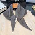 Kensington Wool Tri‑Foulard