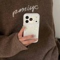 Butter Speckle Cushion iPhone Case