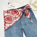 Quiet Archive Paisley Tie Scarf