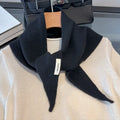 Kensington Wool Tri‑Foulard