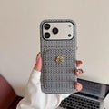 Woven Camellia Card Case