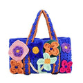Flower Market Crochet Tote