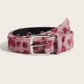 Moondust Plush Leopard Belt