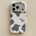 Soft Touch Cowhide Print Case