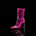 Neon Glow Ankle Boots