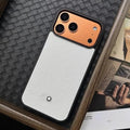 Onyx Cross Leather Case