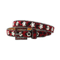 Dalaria Leopard Rhinestone Belt