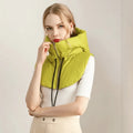 Down-Guard Hood Scarf