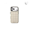 BearBear Plaid Double-Layer Phone Case