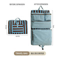 Caravel House Striped Weekender