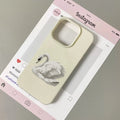 Cygnelle Swan Cameo iPhone Case