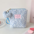 Fuzzy Leopard Pouch